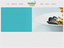 Tablet Screenshot of healthychefoil.com